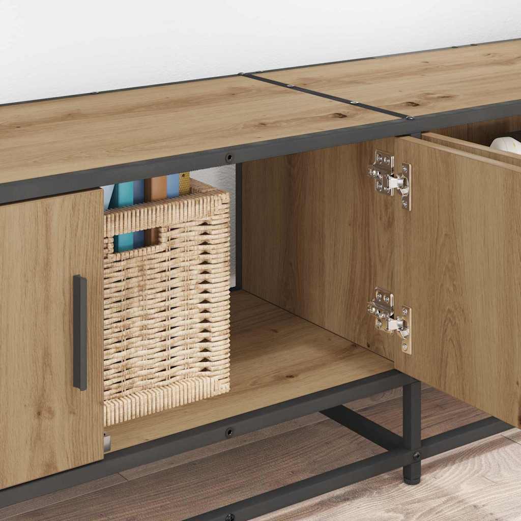 TV-Einheiten 2 pcs Artisan-Eiche 240 x 35 x 41 cm Holzwerkstoff