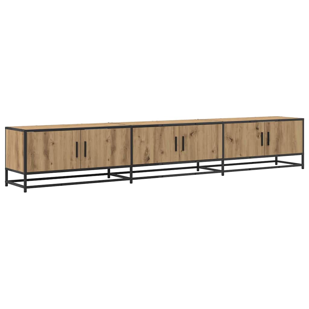 TV-Einheiten 2 pcs Artisan-Eiche 240 x 35 x 41 cm Holzwerkstoff