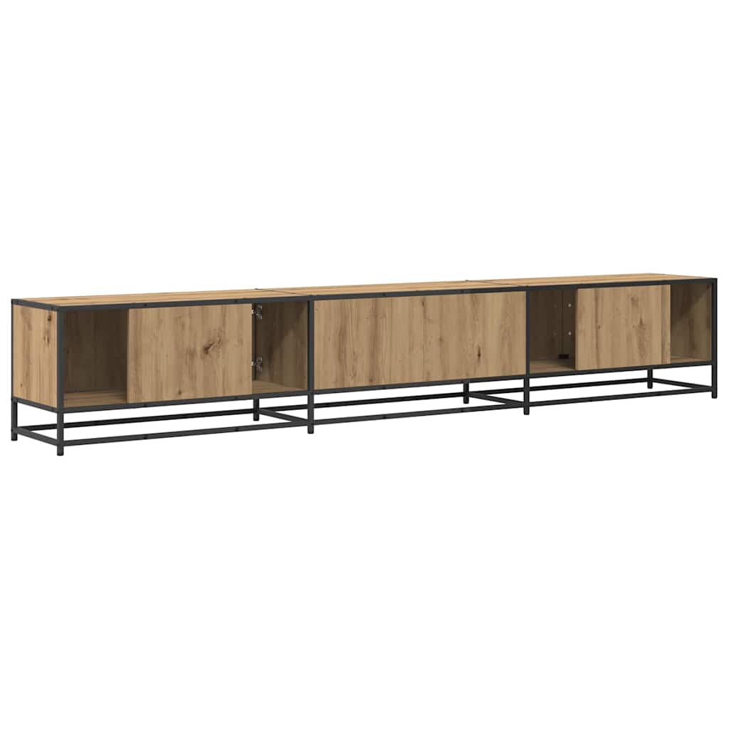TV-Einheiten 2 pcs Artisan-Eiche 240 x 35 x 41 cm Holzwerkstoff