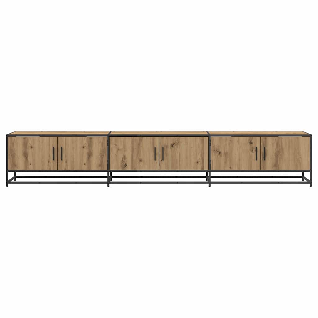 TV-Einheiten 2 pcs Artisan-Eiche 240 x 35 x 41 cm Holzwerkstoff