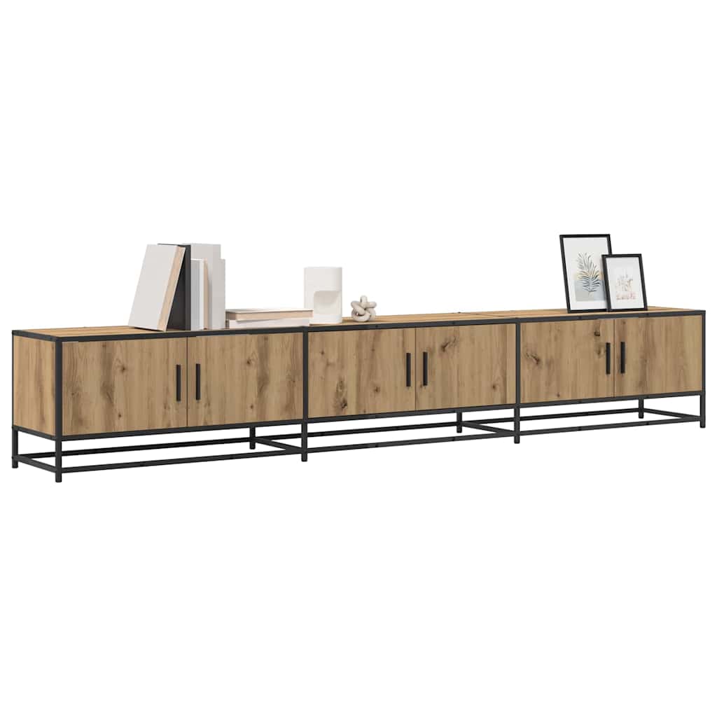 TV-Einheiten 2 pcs Artisan-Eiche 240 x 35 x 41 cm Holzwerkstoff