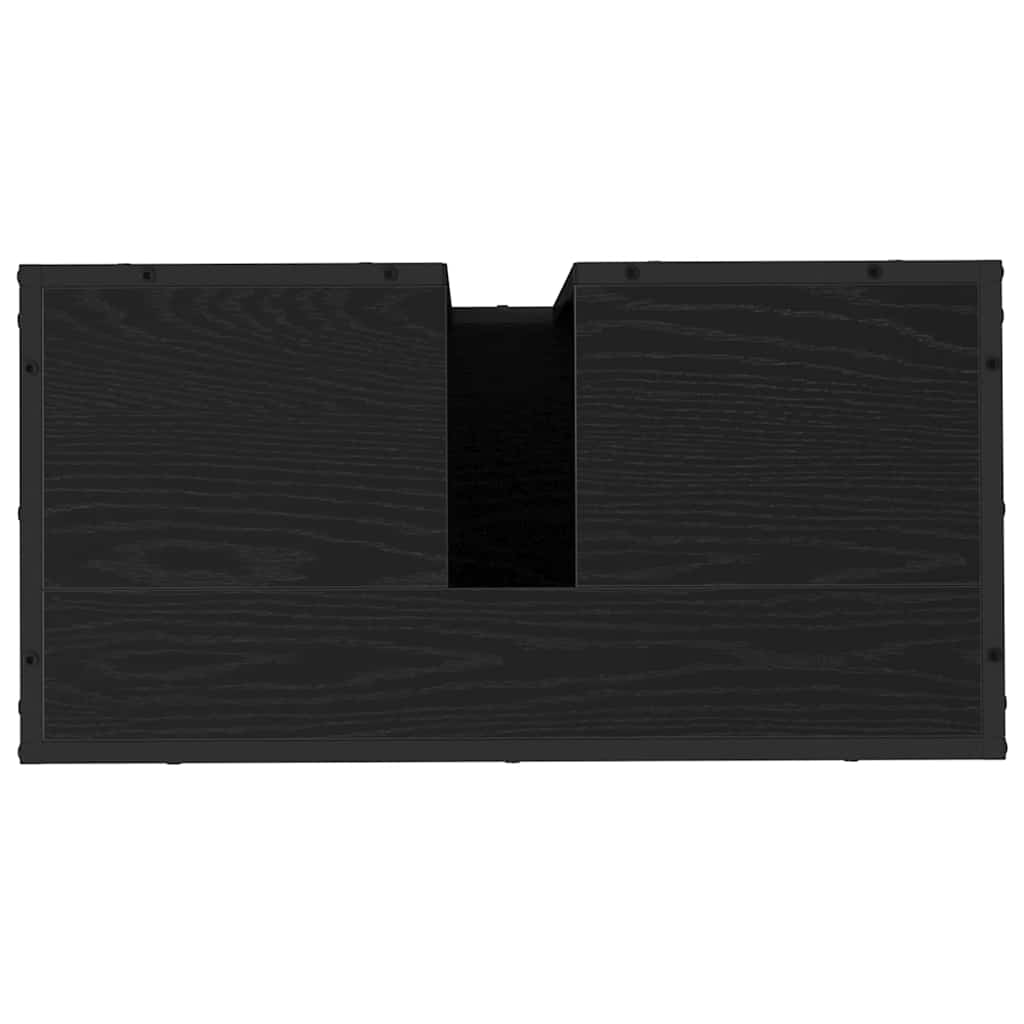 Badezimmermöbel-Set mit Schubladen 3 pcs Altholz Holzwerkstoff