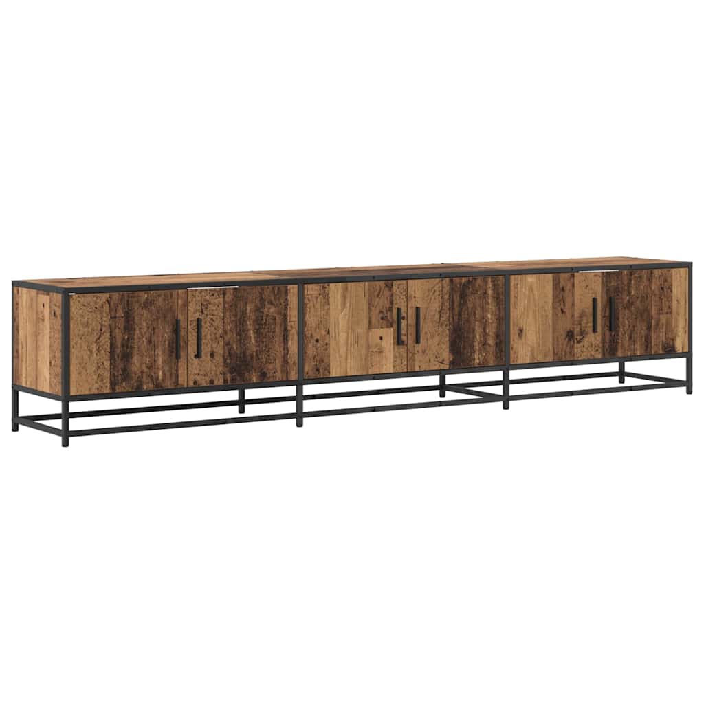 TV-Einheiten 2 pcs Altholz 210 x 35 x 41 cm Holzwerkstoff