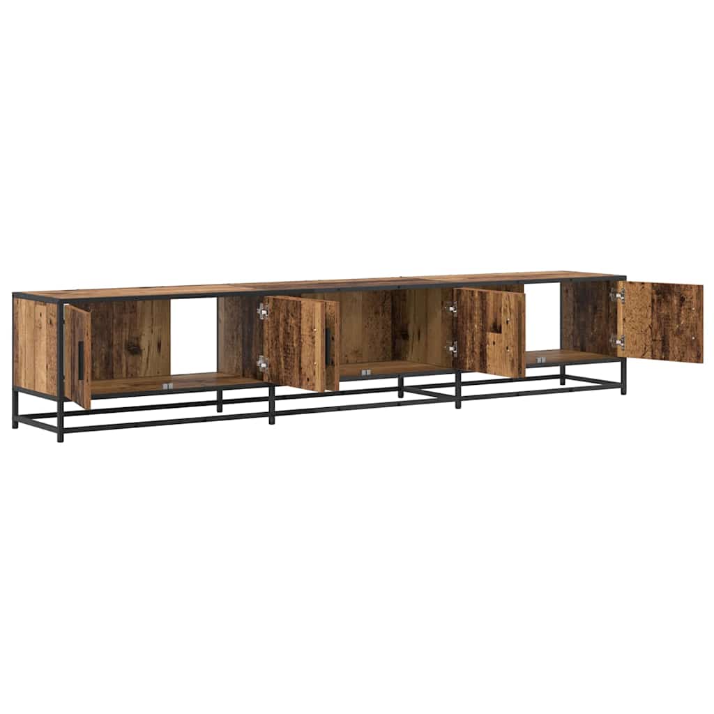 TV-Einheiten 2 pcs Altholz 210 x 35 x 41 cm Holzwerkstoff