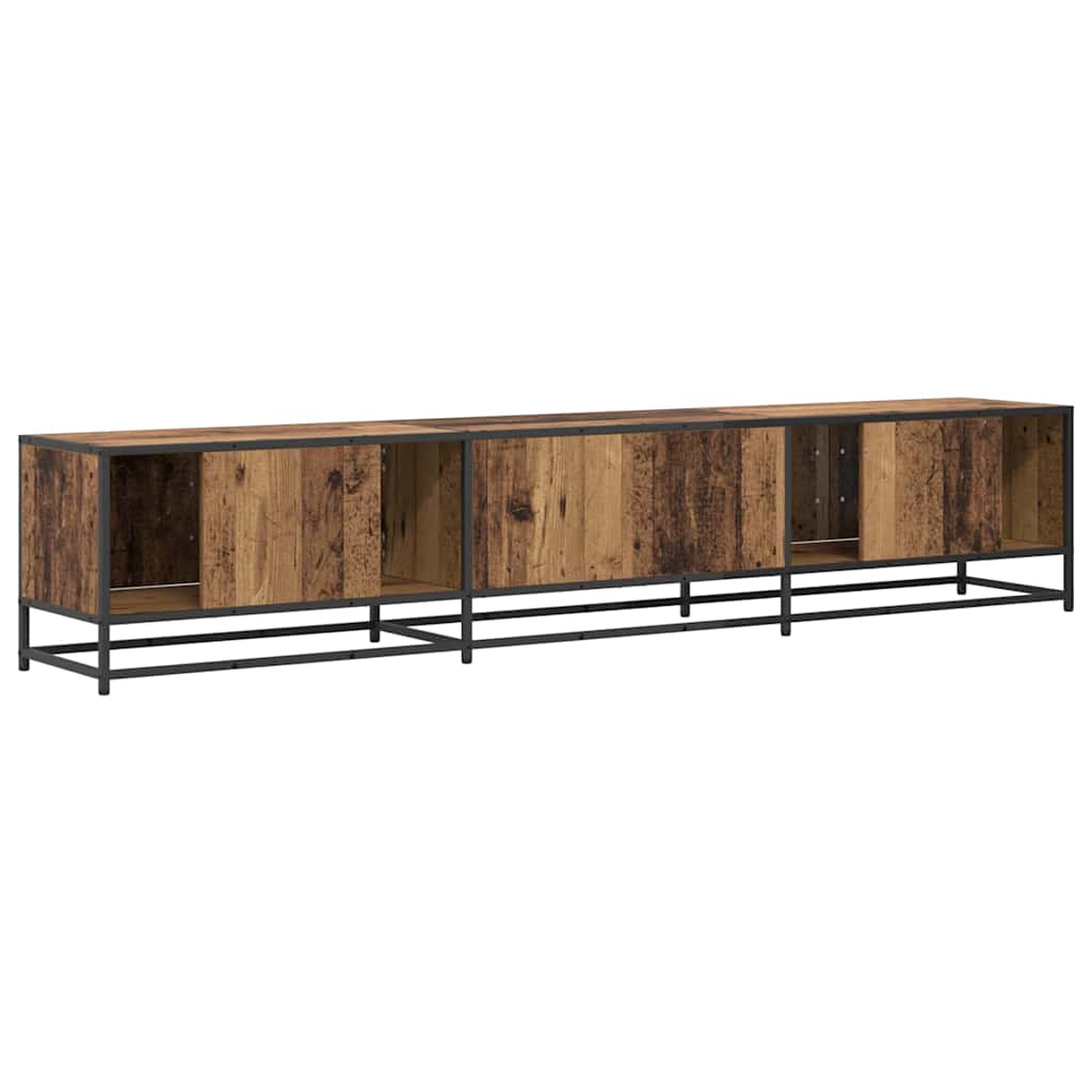 TV-Einheiten 2 pcs Altholz 210 x 35 x 41 cm Holzwerkstoff