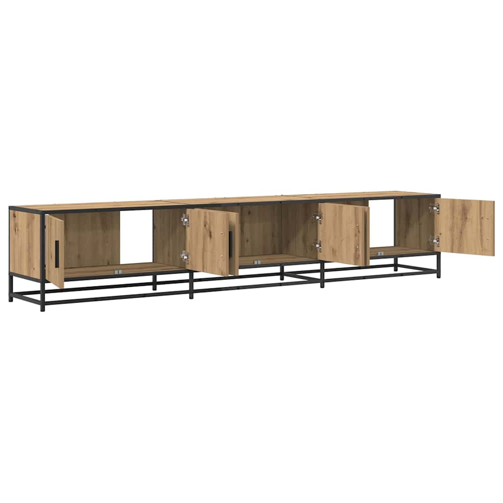 TV-Einheiten 2 pcs Artisan-Eiche 210 x 35 x 41 cm Holzwerkstoff