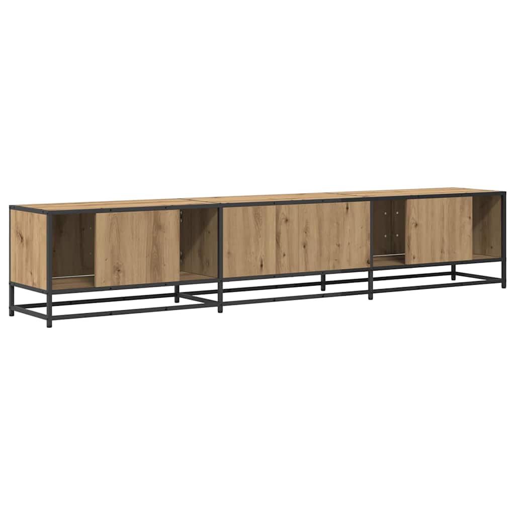 TV-Einheiten 2 pcs Artisan-Eiche 210 x 35 x 41 cm Holzwerkstoff