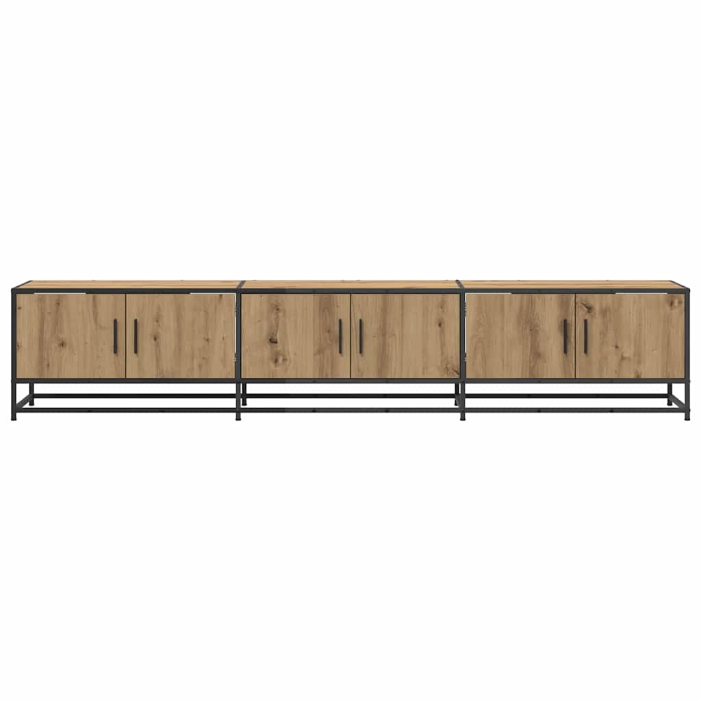 TV-Einheiten 2 pcs Artisan-Eiche 210 x 35 x 41 cm Holzwerkstoff