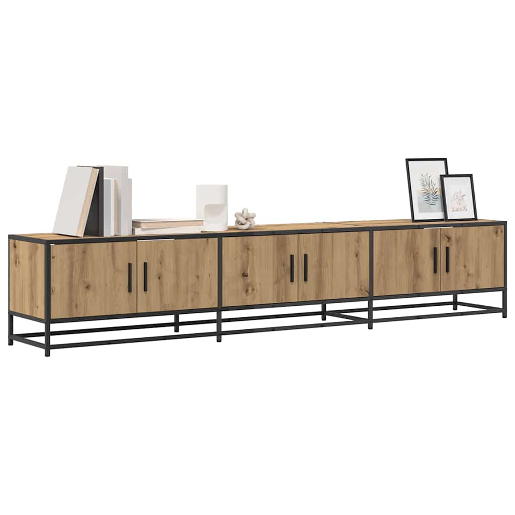 TV-Einheiten 2 pcs Artisan-Eiche 210 x 35 x 41 cm Holzwerkstoff