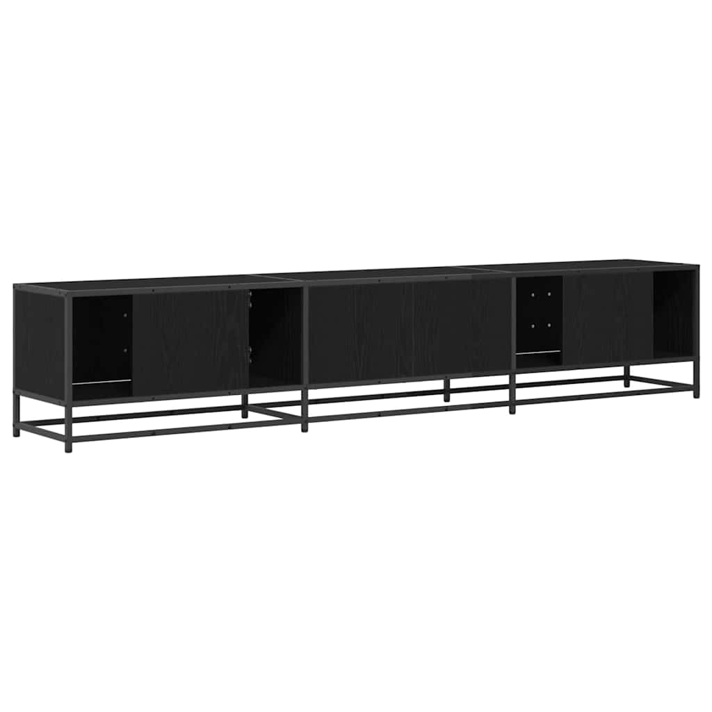 TV-Einheiten 2 pcs Schwarz Eichen-Optik 210 x 35 x 41 cm