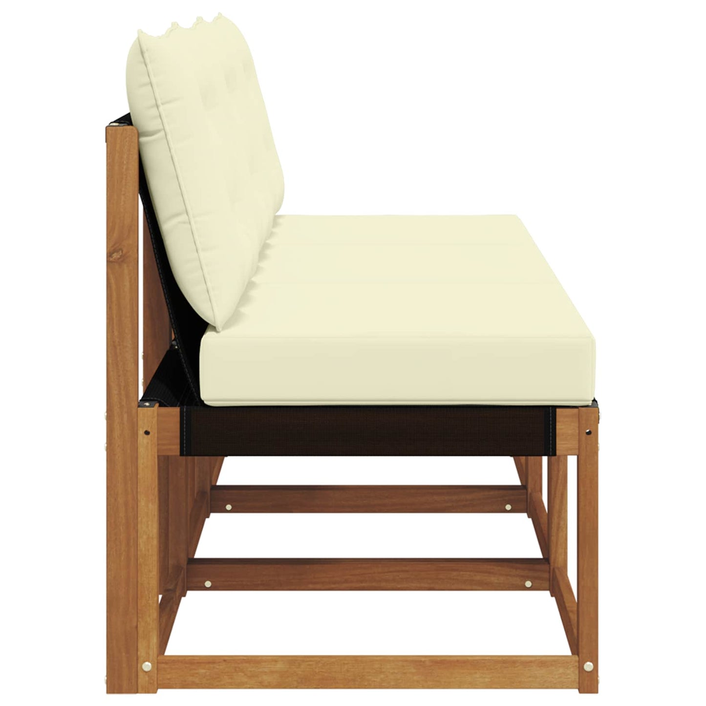 3 Stück Outdoor Mittelsofa