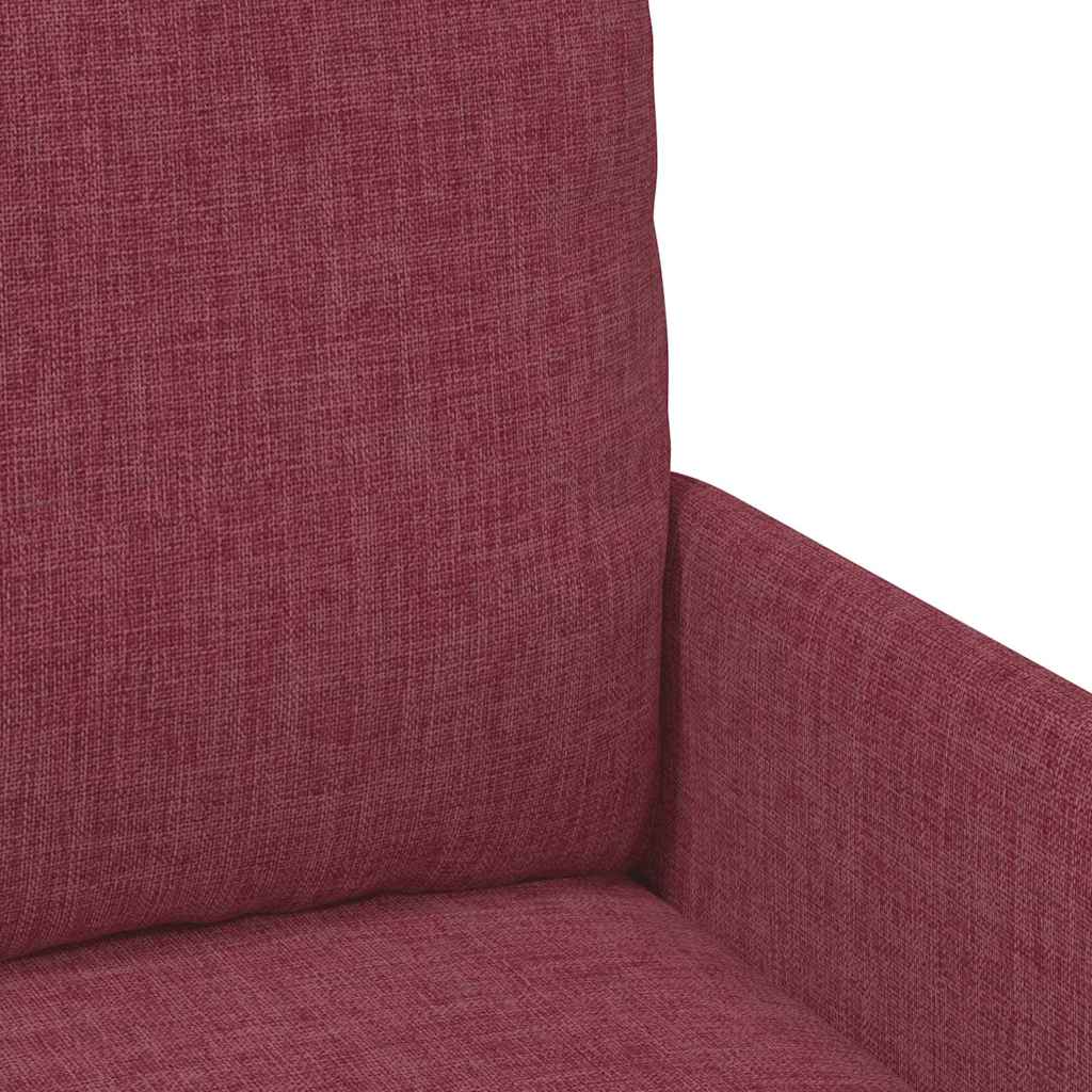 Sofas mit Kissen 110cm Weinrot Sperrholz