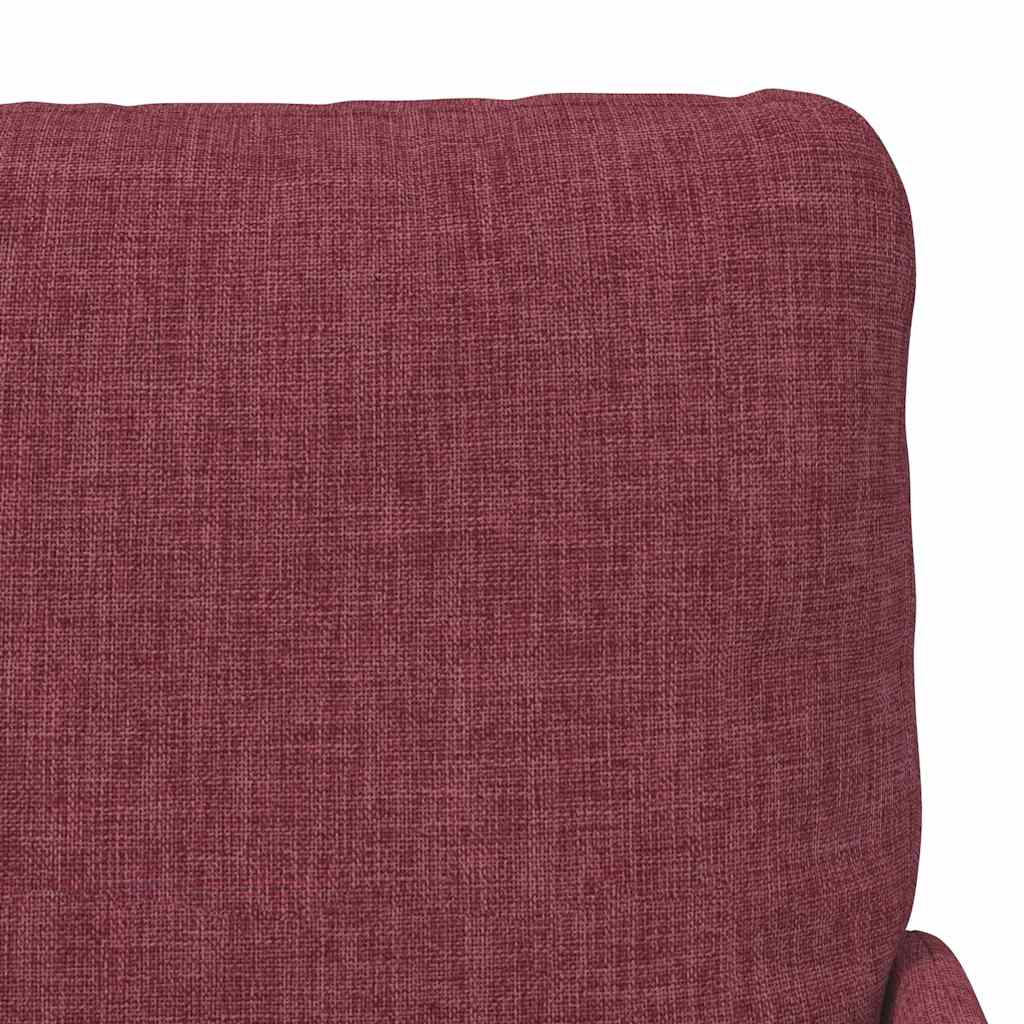 Sofas mit Kissen 110cm Weinrot Sperrholz