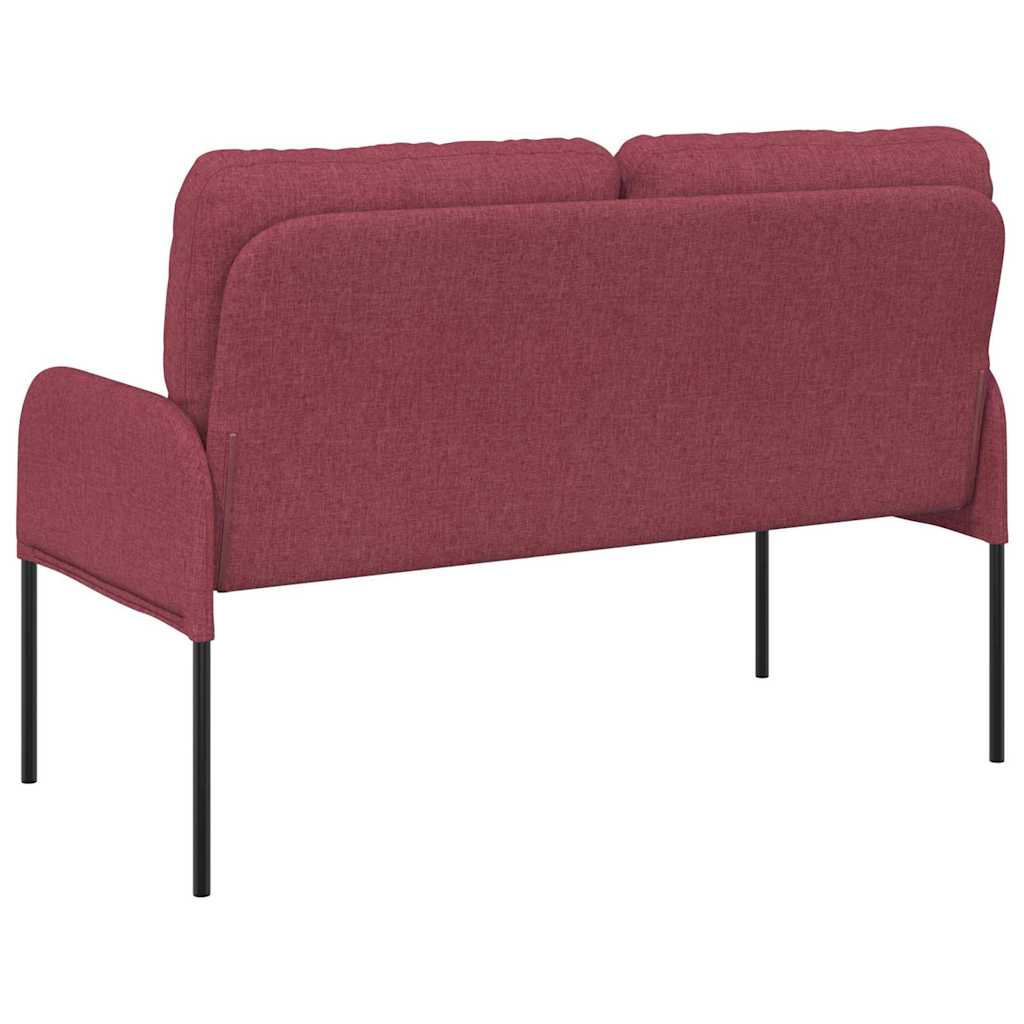 Sofas mit Kissen 110cm Weinrot Sperrholz