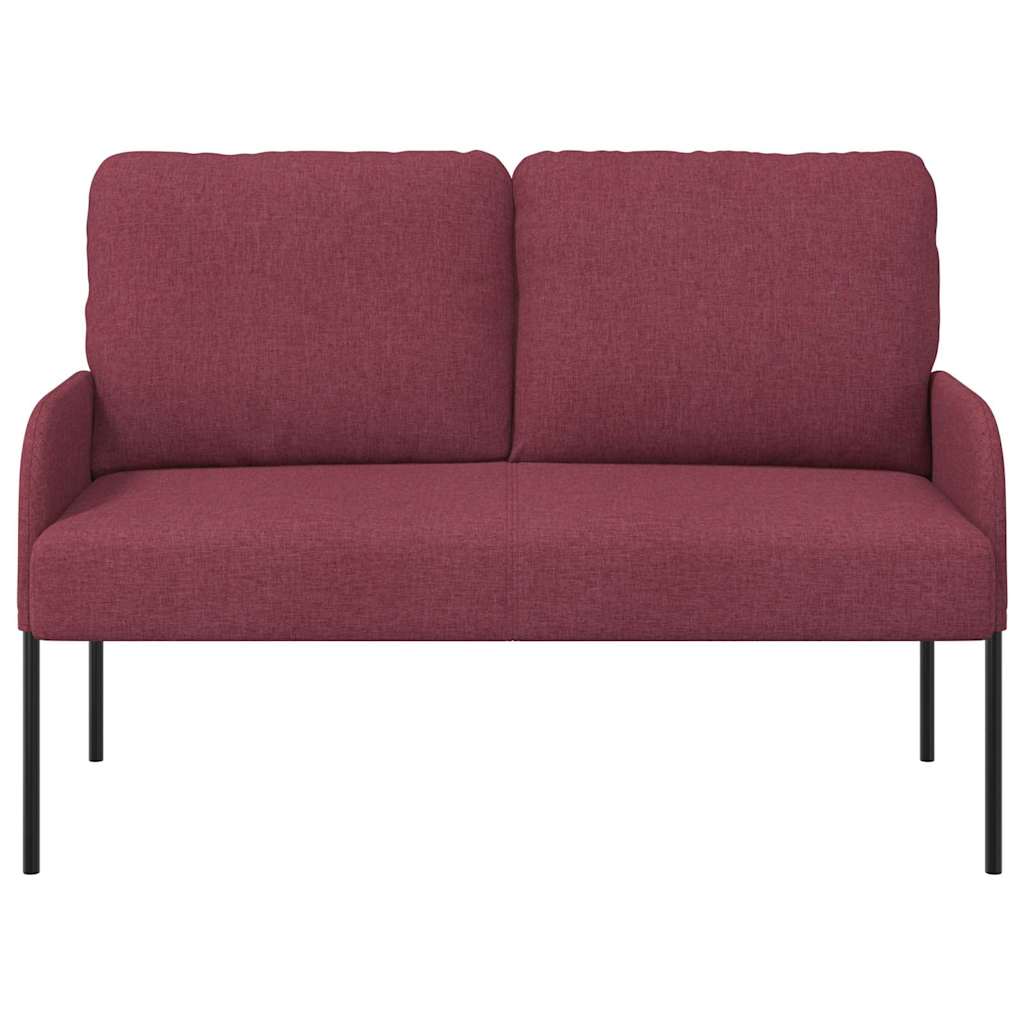 Sofas mit Kissen 110cm Weinrot Sperrholz