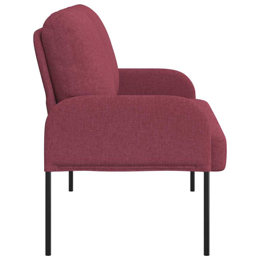 Sofas mit Kissen 110cm Weinrot Sperrholz