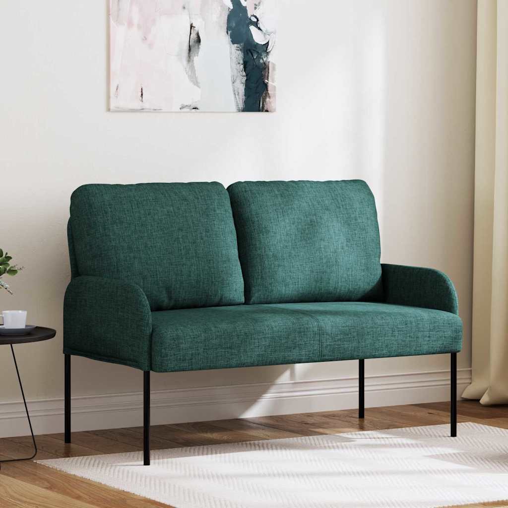 Sofas mit Kissen 110cm Dunkelgrün Sperrholz