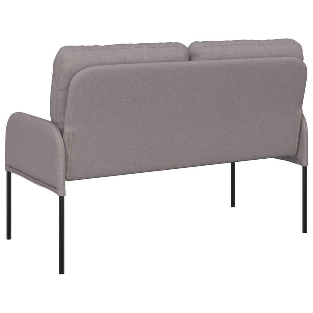 Sofas mit Kissen 110cm Taupe Sperrholz