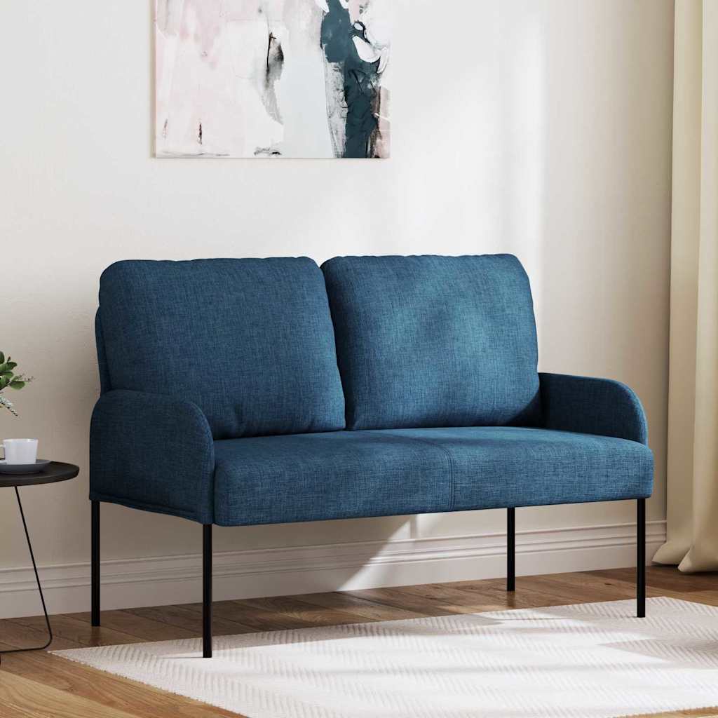 Sofas mit Kissen 110cm Blau Sperrholz