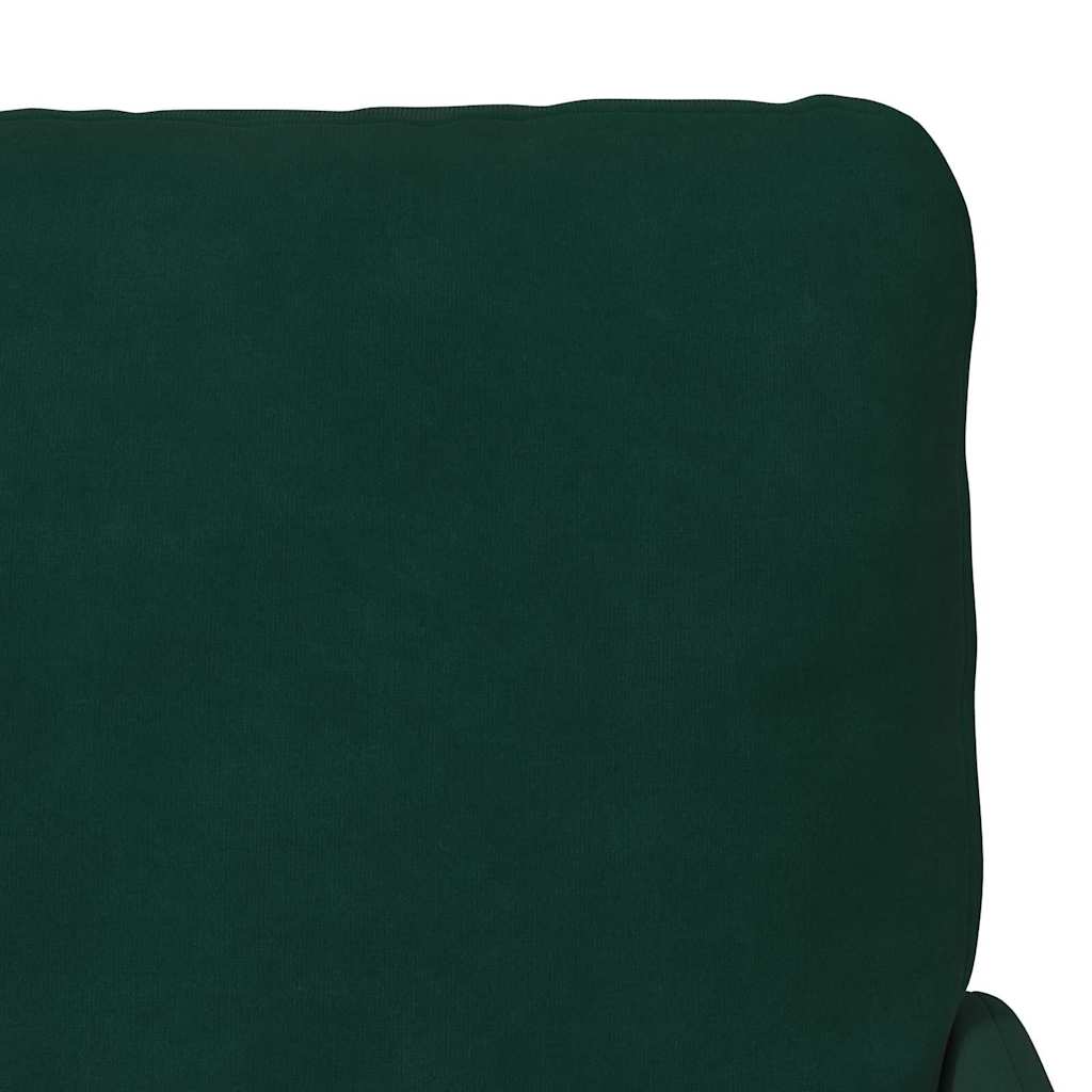 Sofas mit Kissen 110cm Dunkelgrün Sperrholz