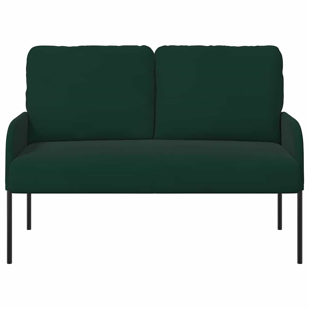 Sofas mit Kissen 110cm Dunkelgrün Sperrholz