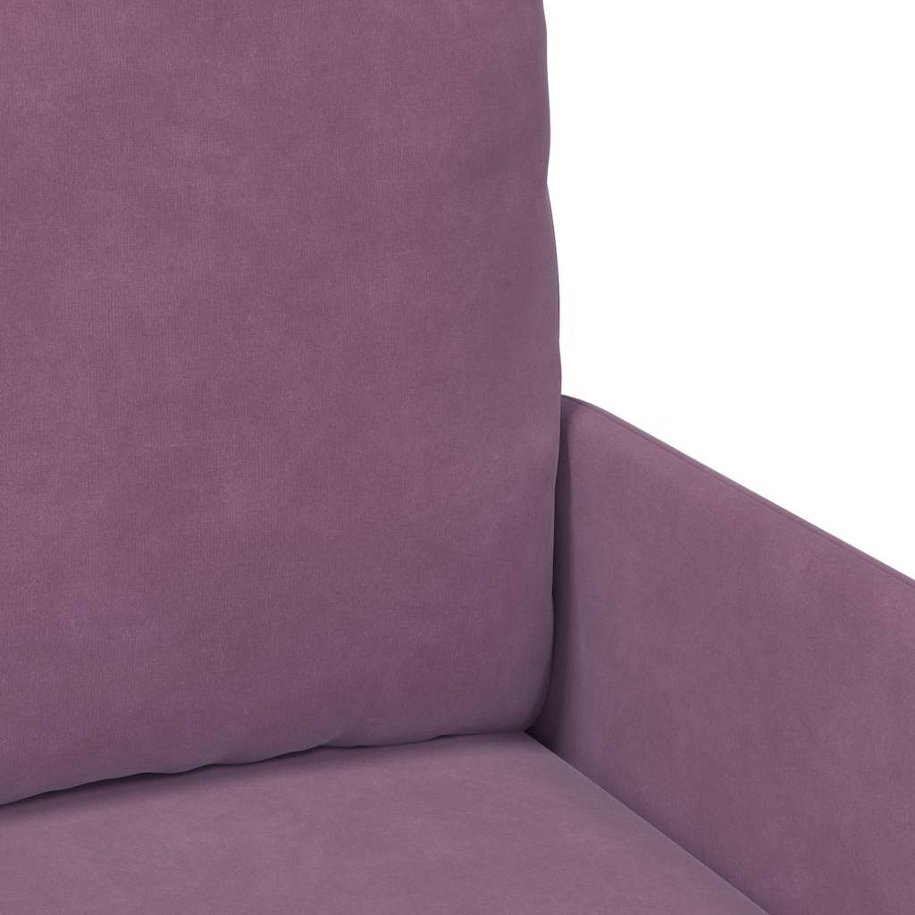 Sofas mit Kissen 110cm Lila Sperrholz