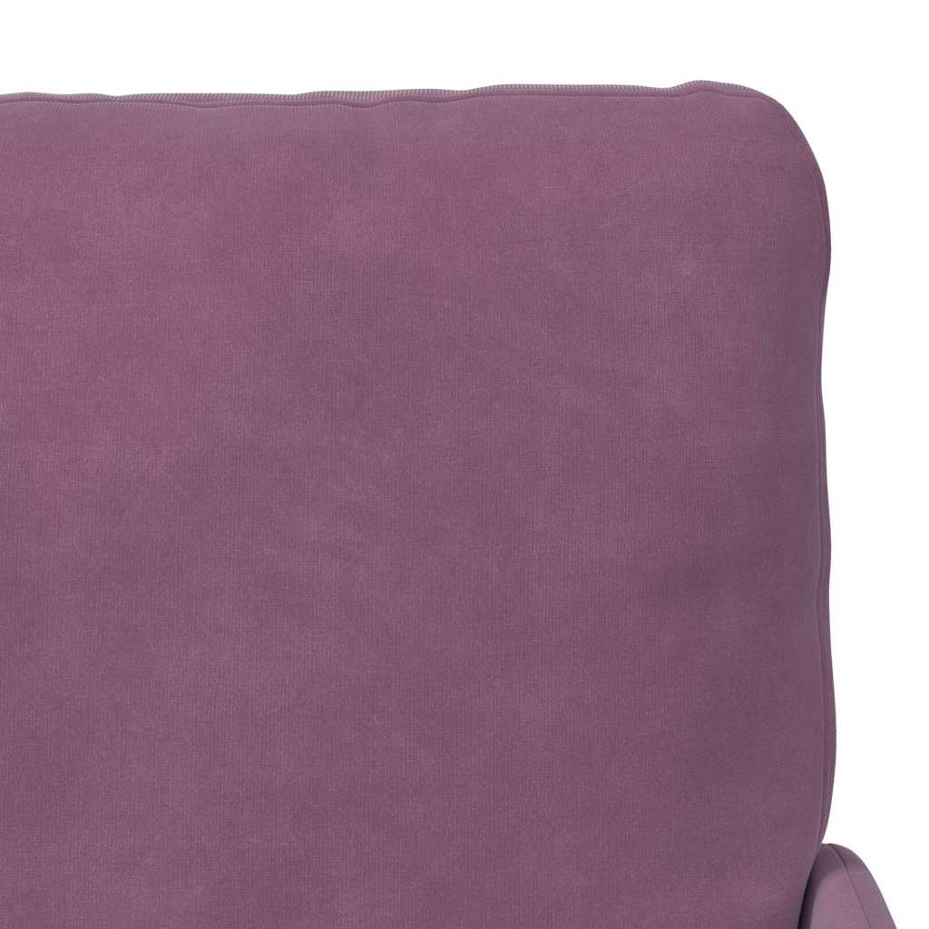 Sofas mit Kissen 110cm Lila Sperrholz