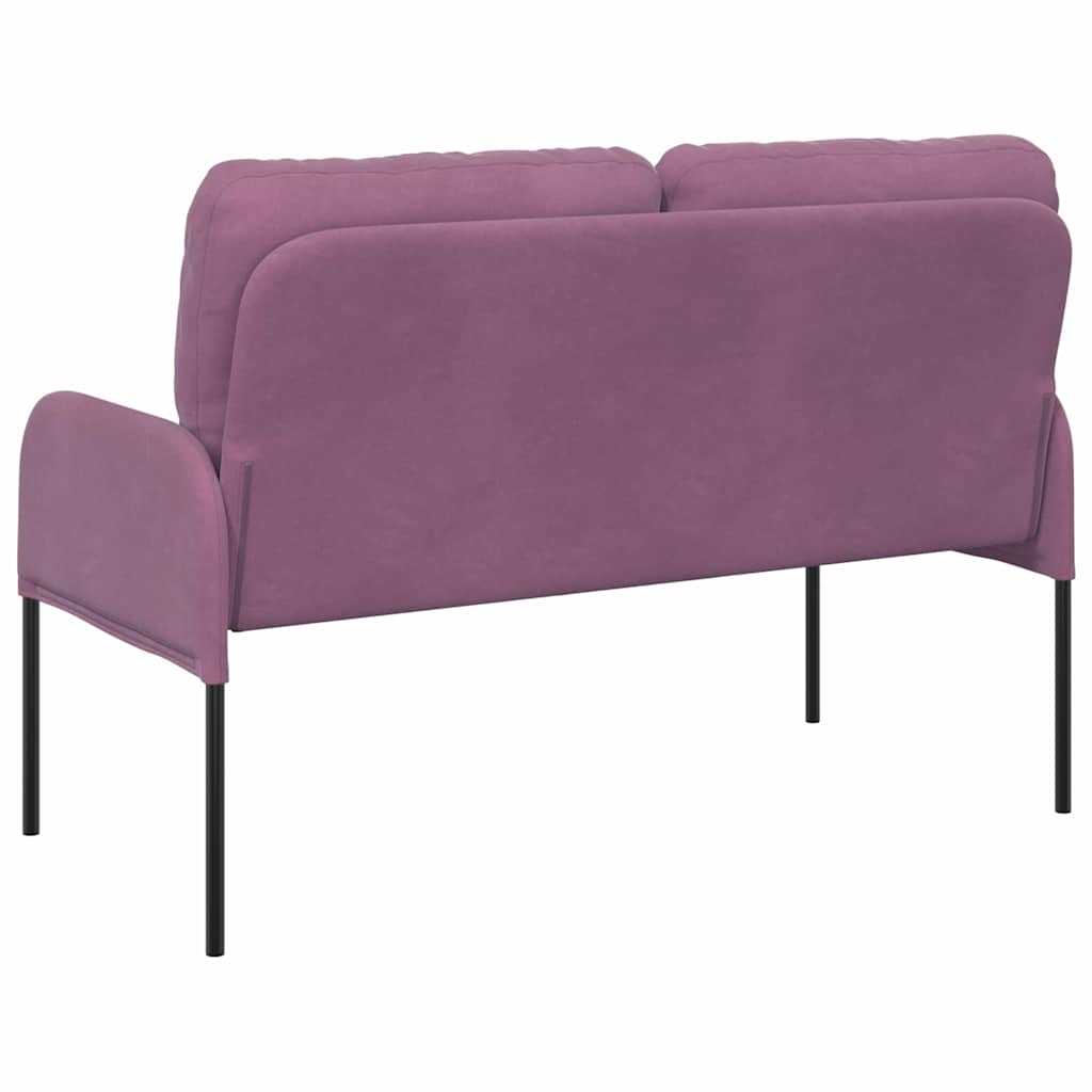 Sofas mit Kissen 110cm Lila Sperrholz