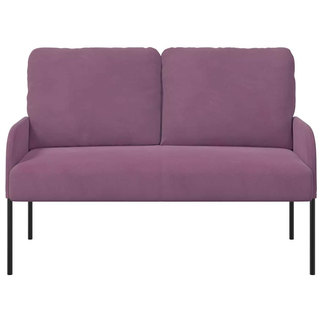 Sofas mit Kissen 110cm Lila Sperrholz