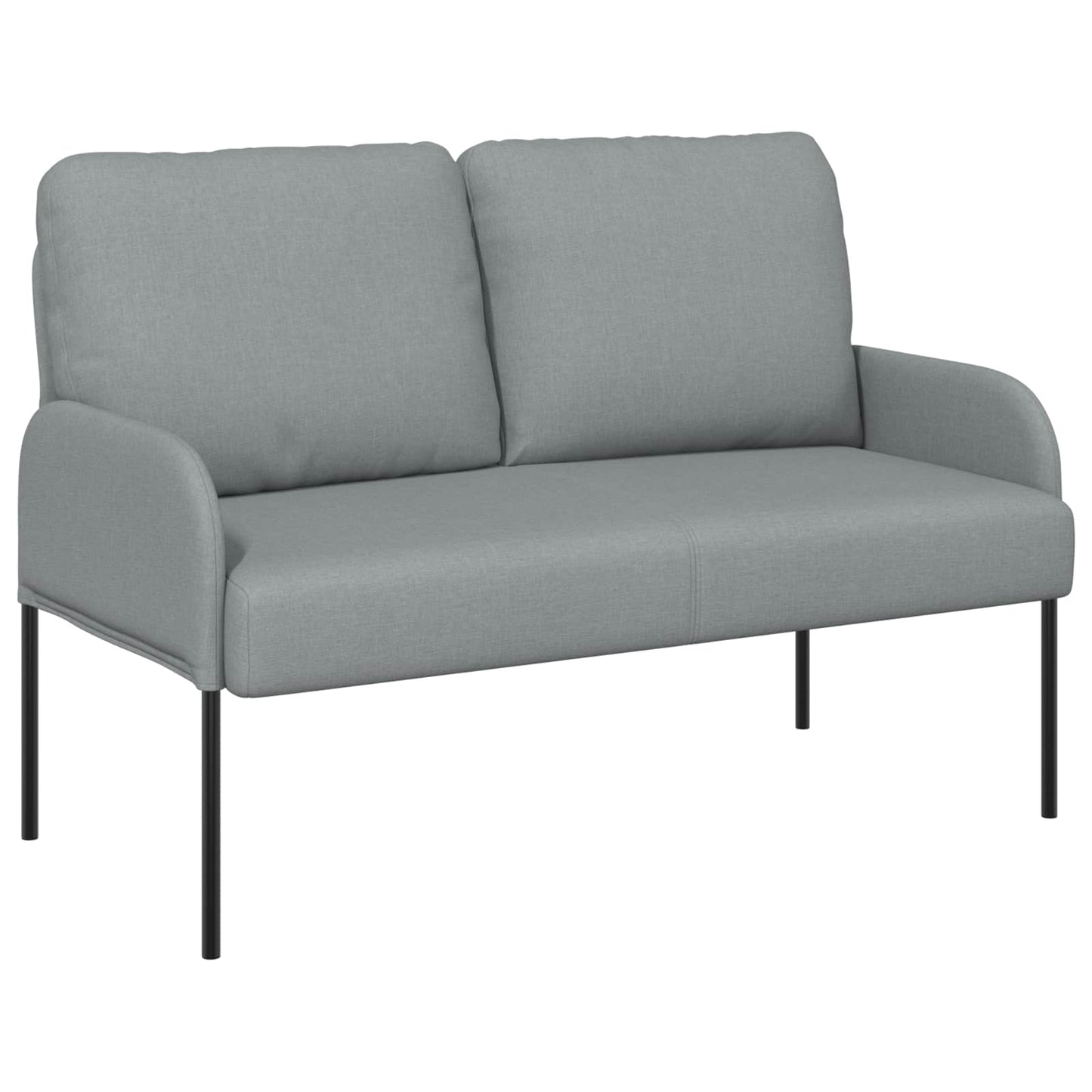 Sofagarnituren 3 pcs Hellgrau 115 x 56 x 80 cm Sperrholz