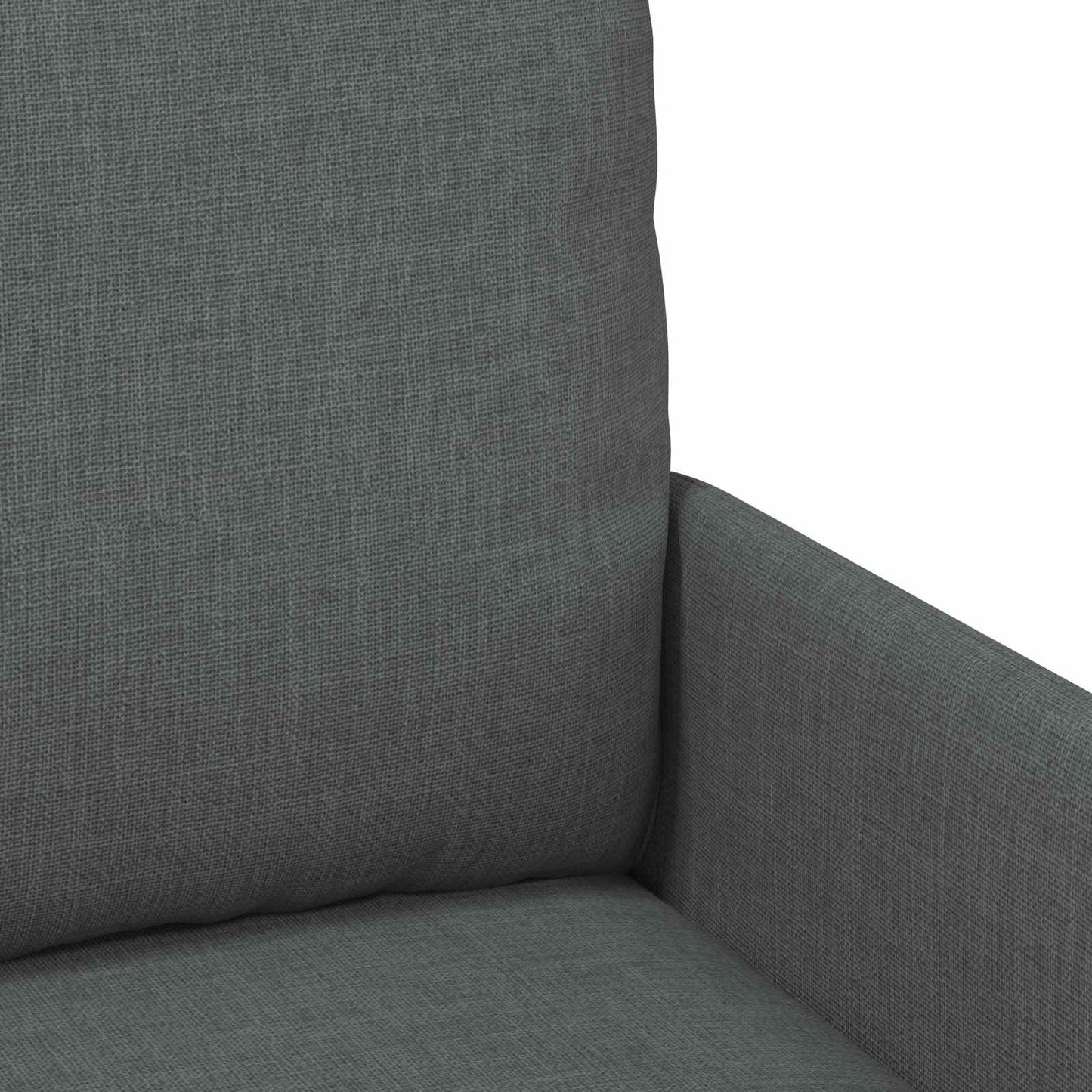 Sofagarnituren 3 pcs Dunkelgrau 115 x 56 x 80 cm Sperrholz