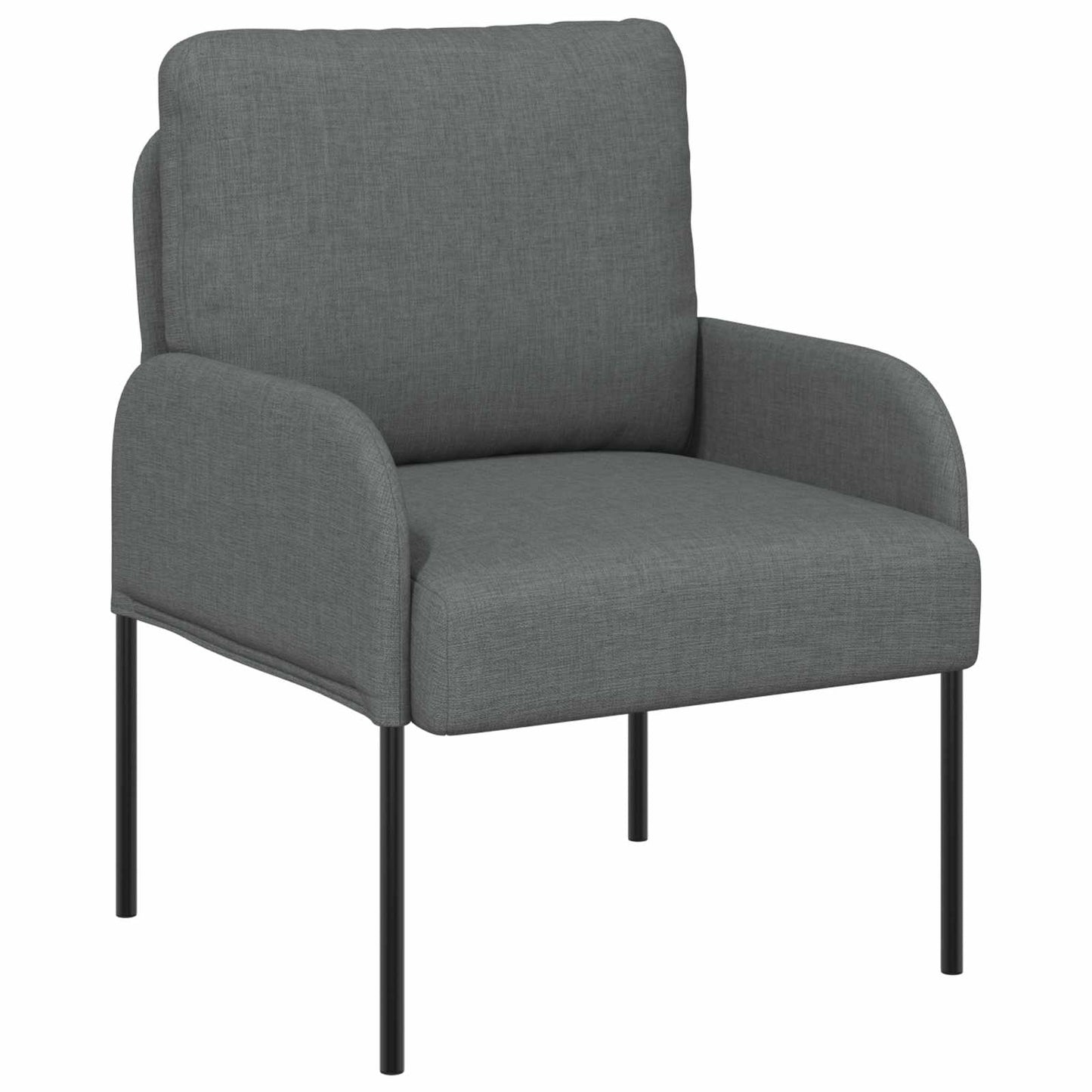 Sofagarnituren 3 pcs Dunkelgrau 115 x 56 x 80 cm Sperrholz