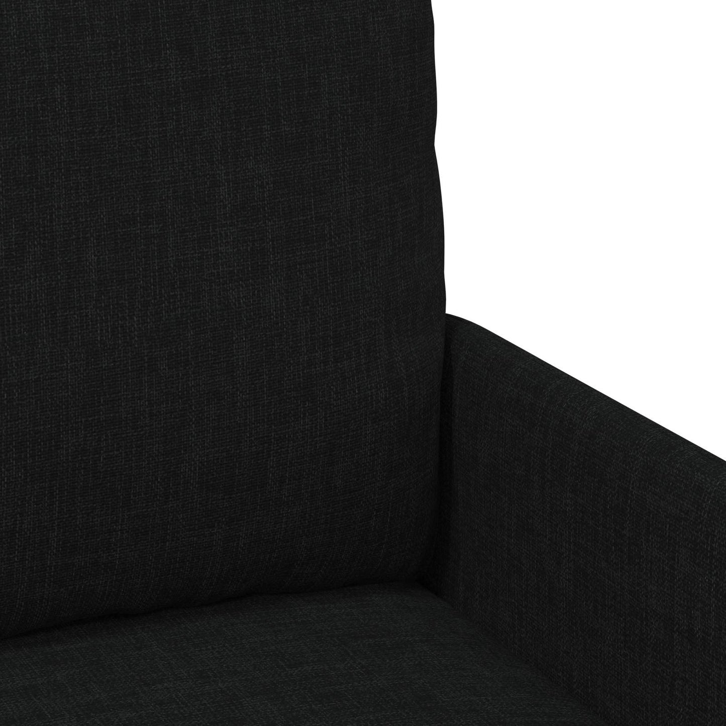Sofagarnituren 3 pcs Schwarz 115 x 56 x 80 cm Sperrholz