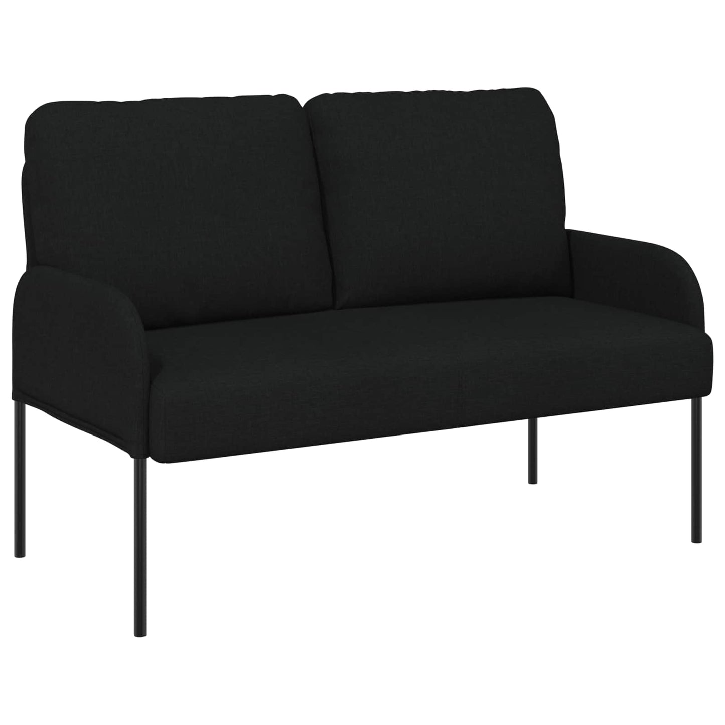 Sofagarnituren 3 pcs Schwarz 115 x 56 x 80 cm Sperrholz