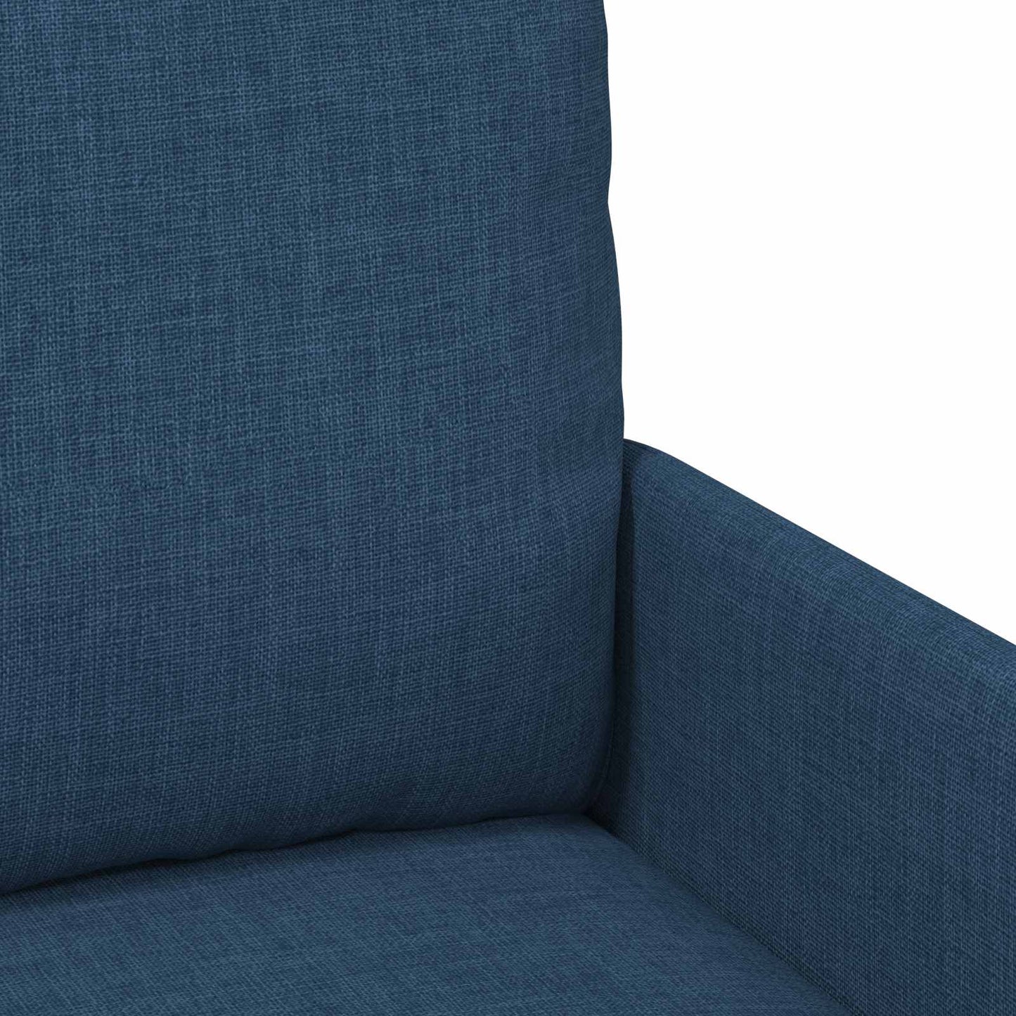 Sofagarnituren mit Kissen 3 pcs Blau 115 x 56 x 80 cm Sperrholz