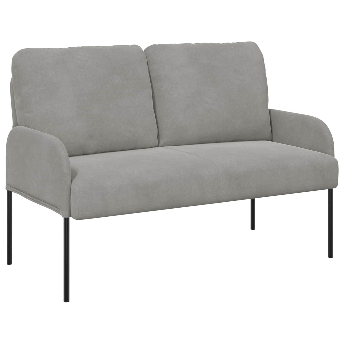 Sofagarnituren 3 pcs Hellgrau 115 x 56 x 80 cm Sperrholz