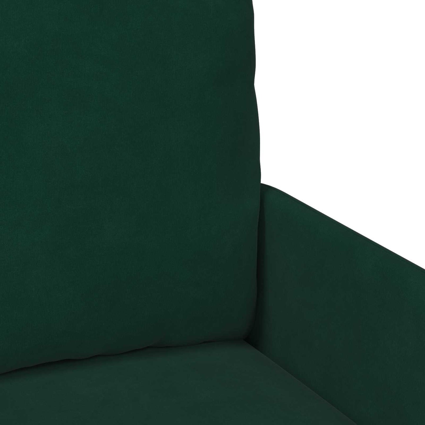 Sofagarnituren 3 pcs Dunkelgrün 115 x 56 x 80 cm Sperrholz