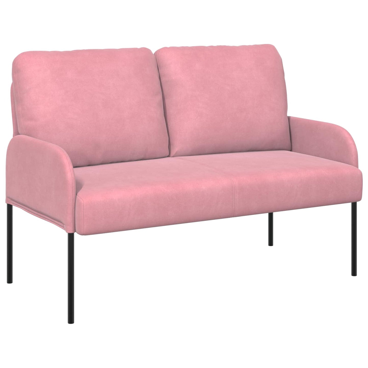 Sofagarnituren mit Kissen 3 pcs Rosa 115 x 56 x 80 cm Sperrholz