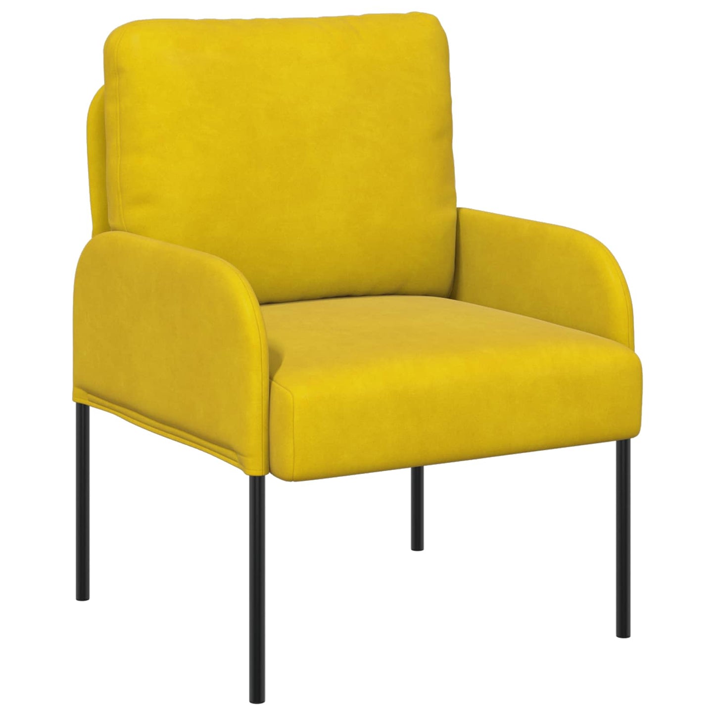 Sofagarnituren mit Kissen 3 pcs Gelb 115 x 56 x 80 cm Sperrholz