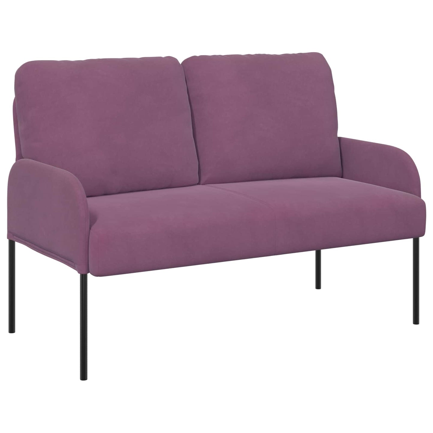 Sofagarnituren mit Kissen 3 pcs Lila 115 x 56 x 80 cm Sperrholz