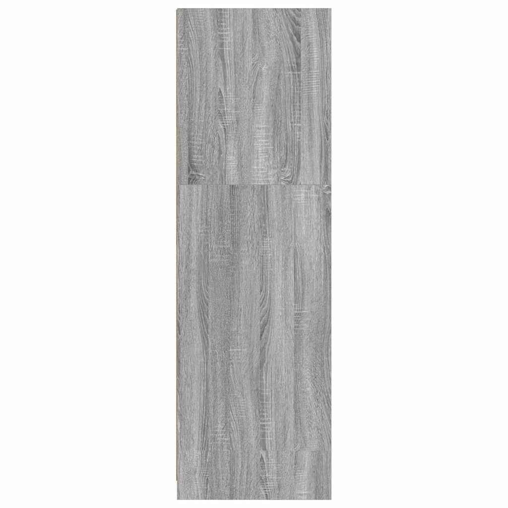 Kleiderschrank Graues Sonoma 79,5 x 49 x 156 cm Holzwerkstoff