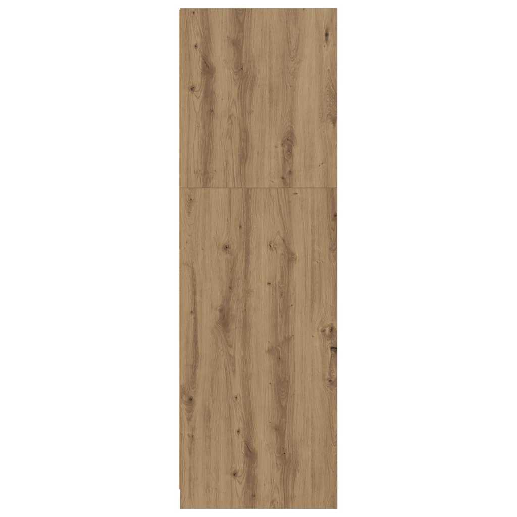 Kleiderschrank Artisan-Eiche 79,5 x 49 x 156 cm Holzwerkstoff