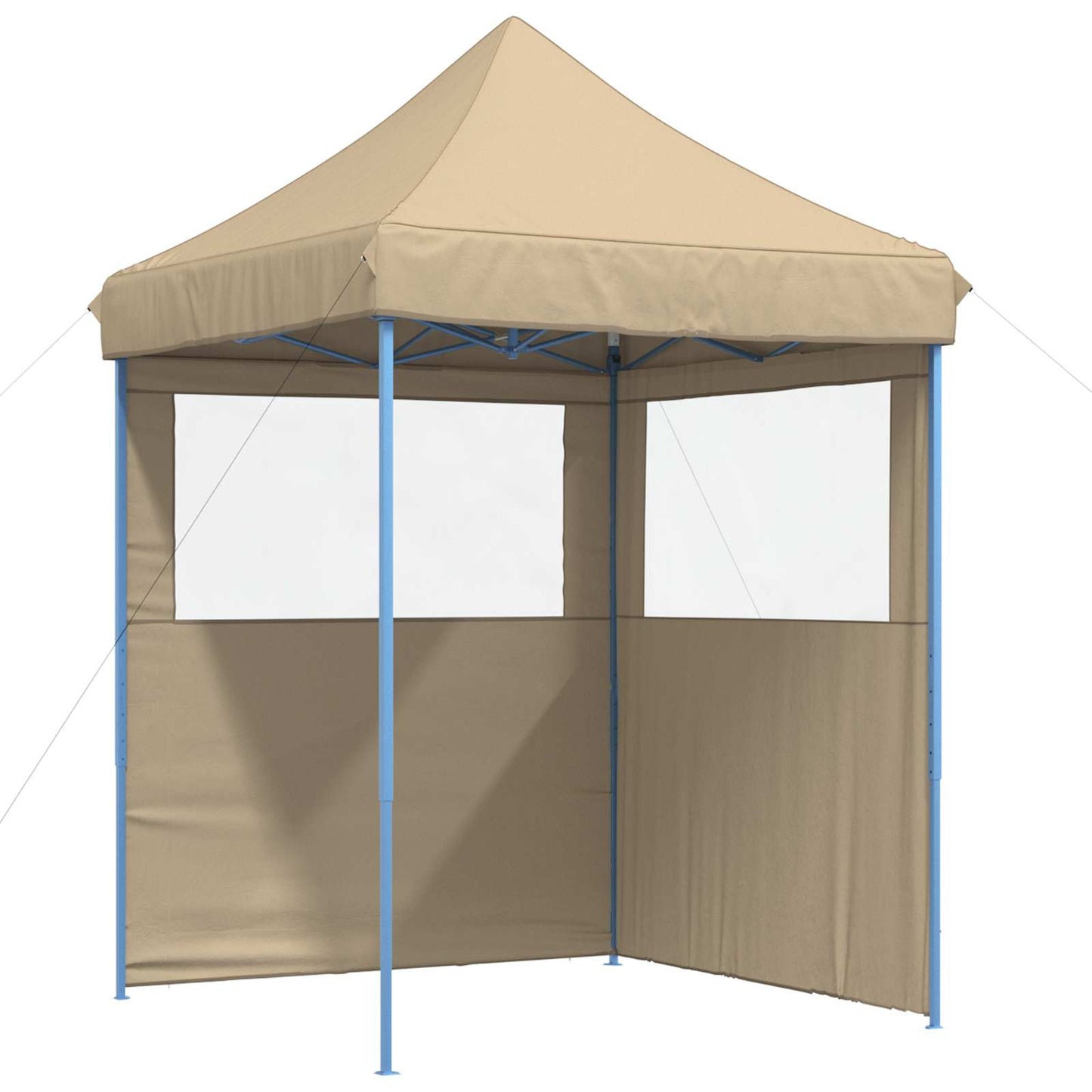 Party-Zelt Beige 200 x 200 x 306 cm Oxford-Stoff
