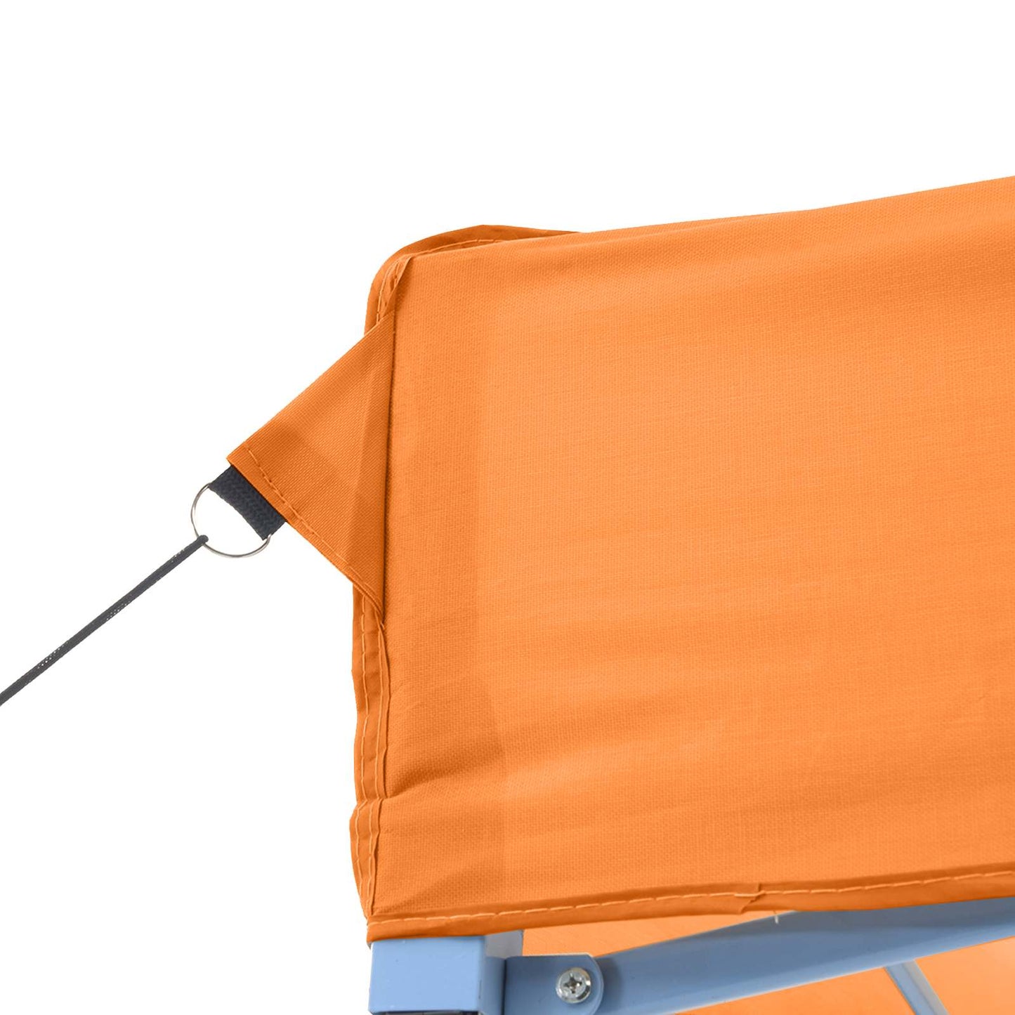 Party-Zelt Orange 200 x 200 x 306 cm Oxford-Stoff