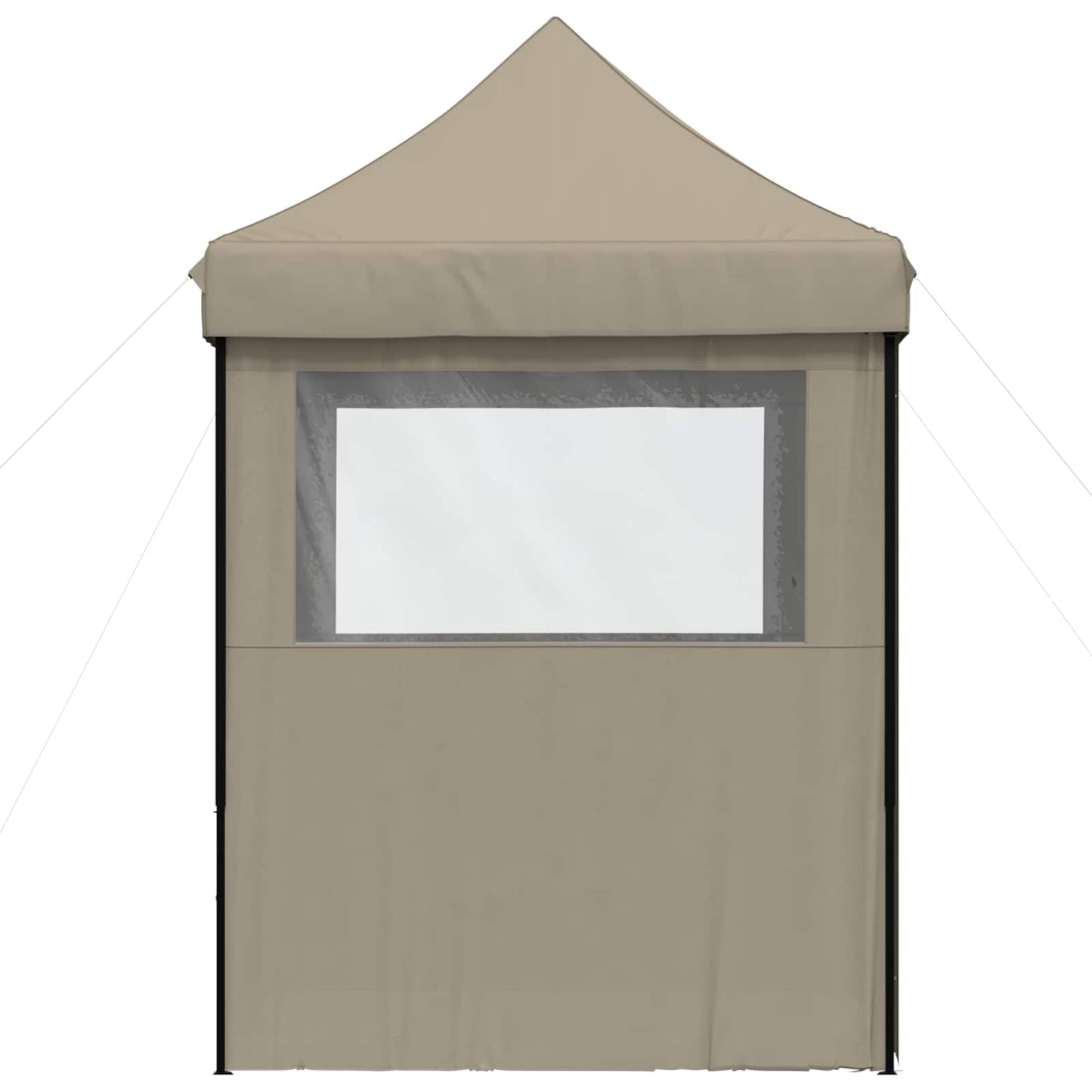 Party-Zelt Taupe 200 x 200 x 306 cm Oxford-Stoff