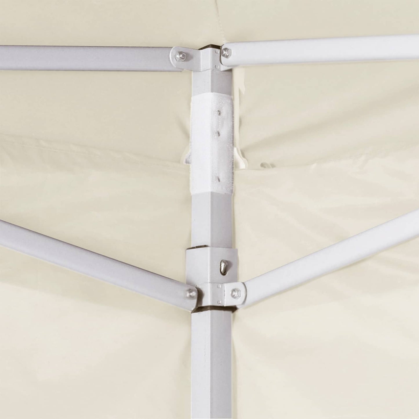 Party-Zelt Creme 291 x 291 x 315 cm Oxford-Stoff