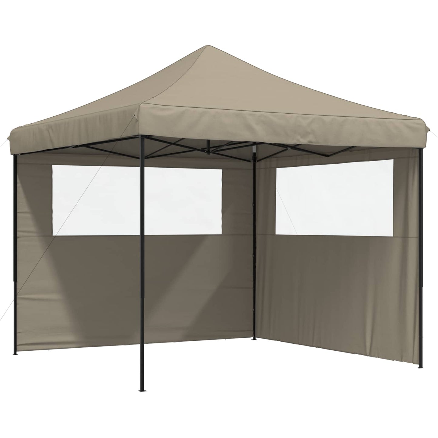 Party-Zelt Taupe 292 x 292 x 315 cm Oxford-Stoff