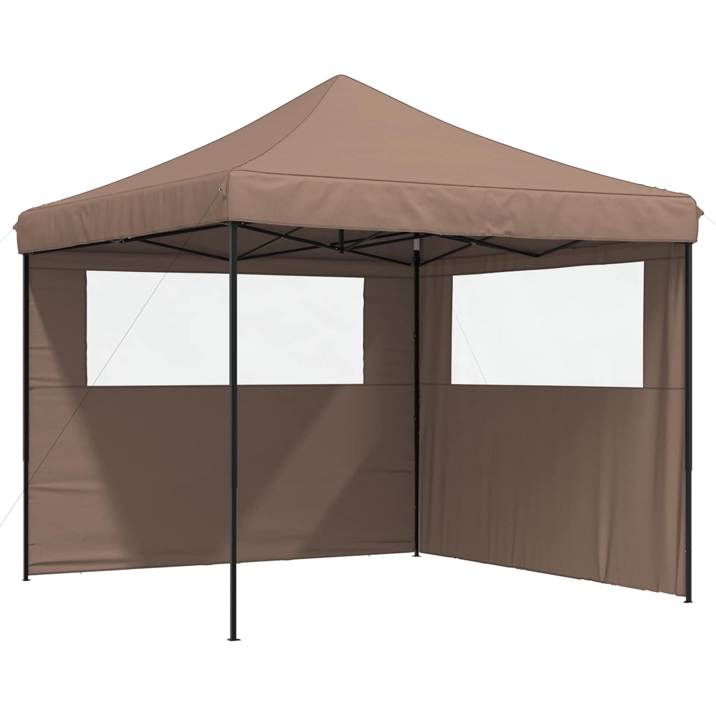 Party-Zelt Braun 292 x 292 x 315 cm Oxford-Stoff