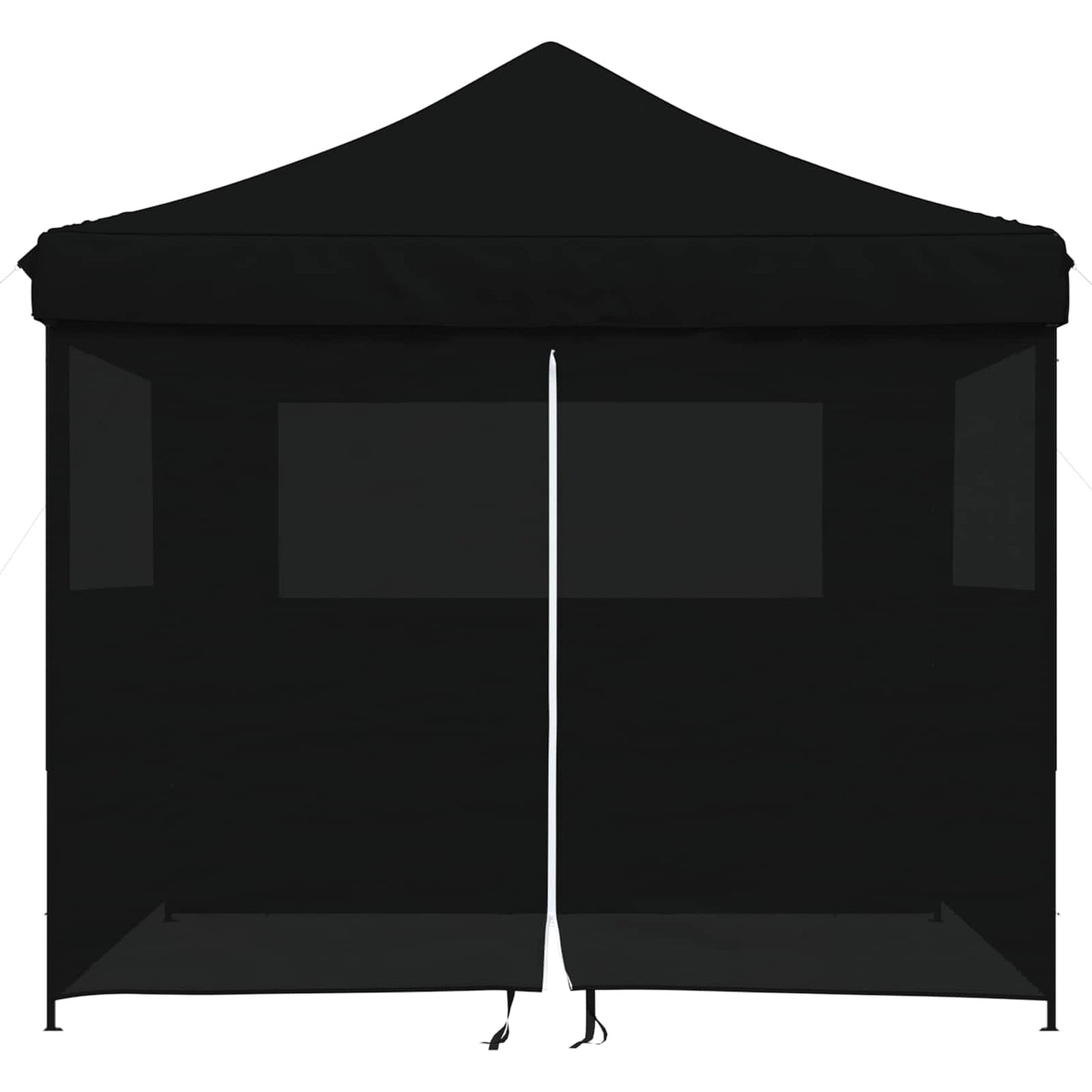 Party-Zelt Schwarz 292 x 292 x 315 cm Oxford-Stoff