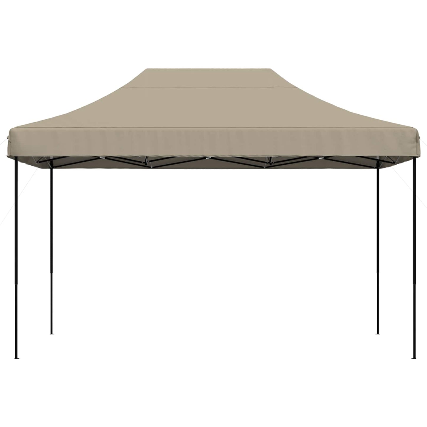 Party-Zelt Taupe 279 x 410 x 315 cm Oxford-Stoff